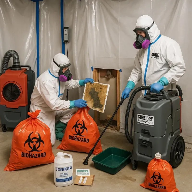 Contaminated Water Handling Protocols process in Lookout Mountain, GA