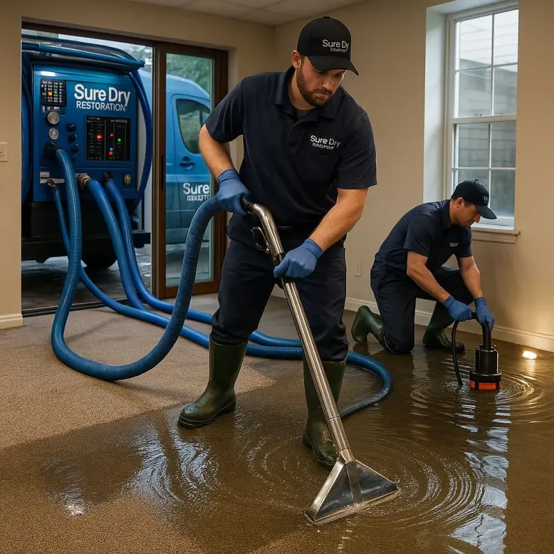 Water Extraction and Removal process in Lookout Mountain, GA